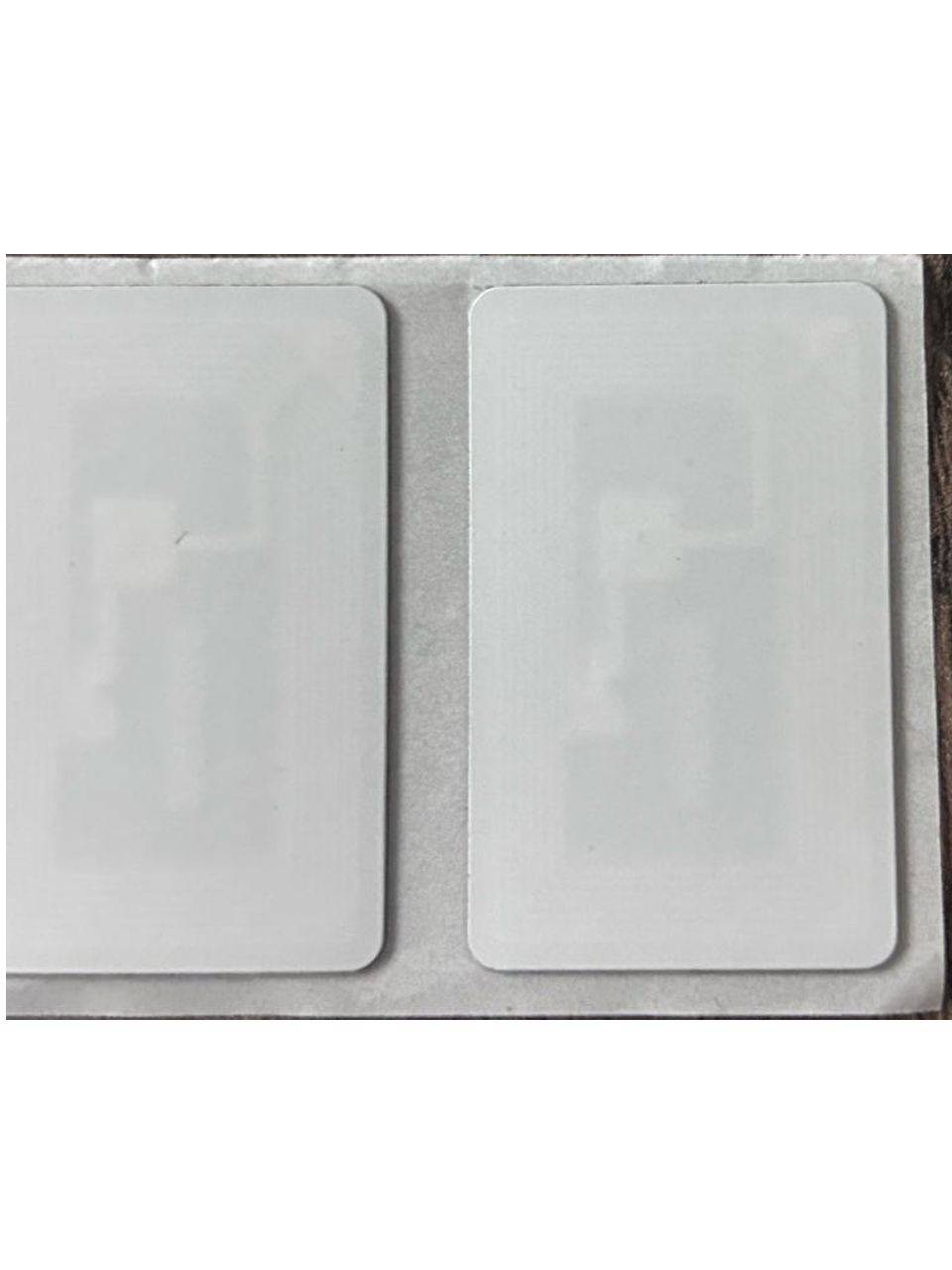 NFC Anti-Metal tag RFID 13.56 MHz ( 40x25mm ) Printable white Sticker 100 PCs