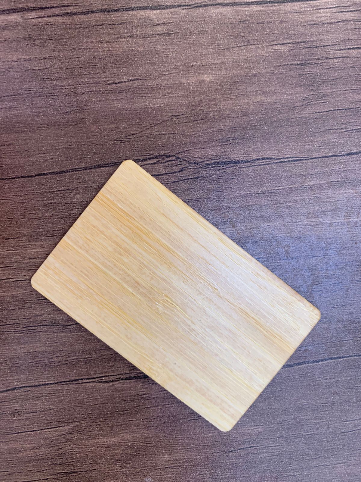 NFC Egypt NFC wood card (Bamboo) laser printed