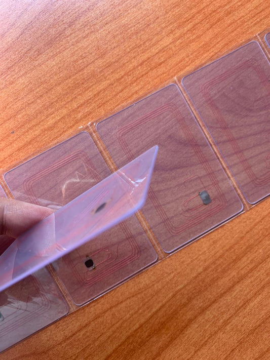 NFC Egypt Cards Ntag215 Cards Rewritable Transparent