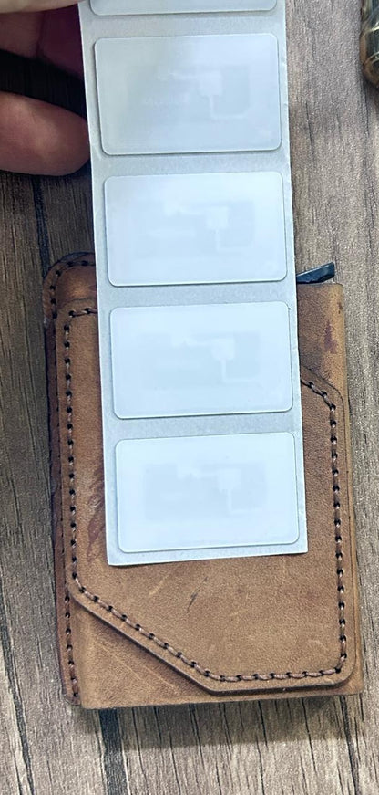 NFC Anti-Metal tag RFID 13.56 MHz ( 40x25mm ) Printable white Sticker 100 PCs