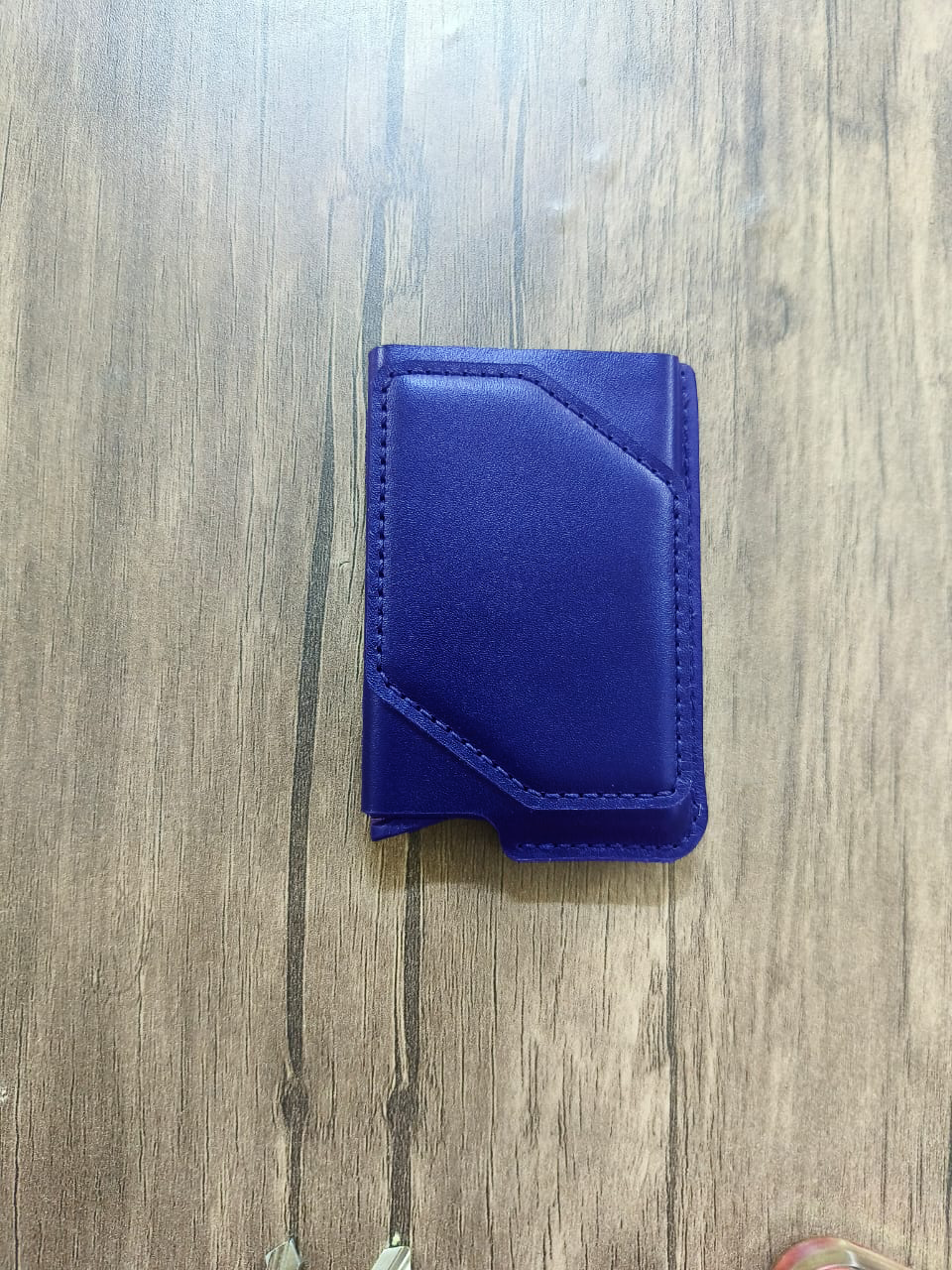 Card holder leather handmade + NFC embedded + Rfid blocker +  Proximity chip for access control and elevators