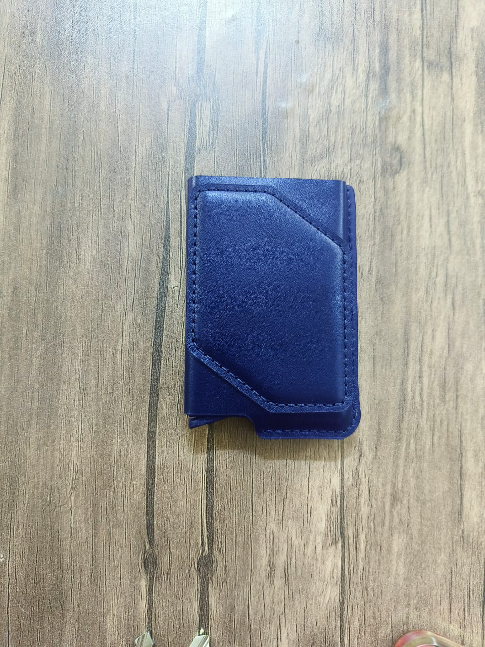 Card holder leather handmade + NFC embedded + Rfid blocker +  Proximity chip for access control and elevators