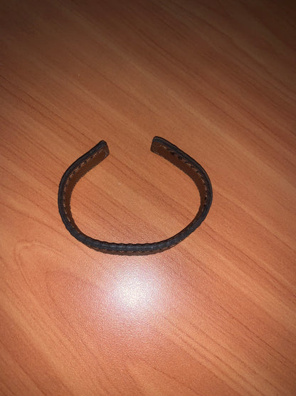 NFC Egypt Wristband Metal Bracelet  Leather coated- 13.56 MHZ