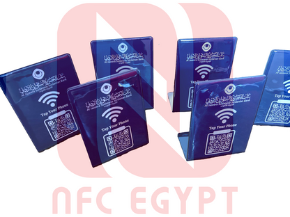 NFC Egypt Acrylic Stands A6 Size (Printed Resin)